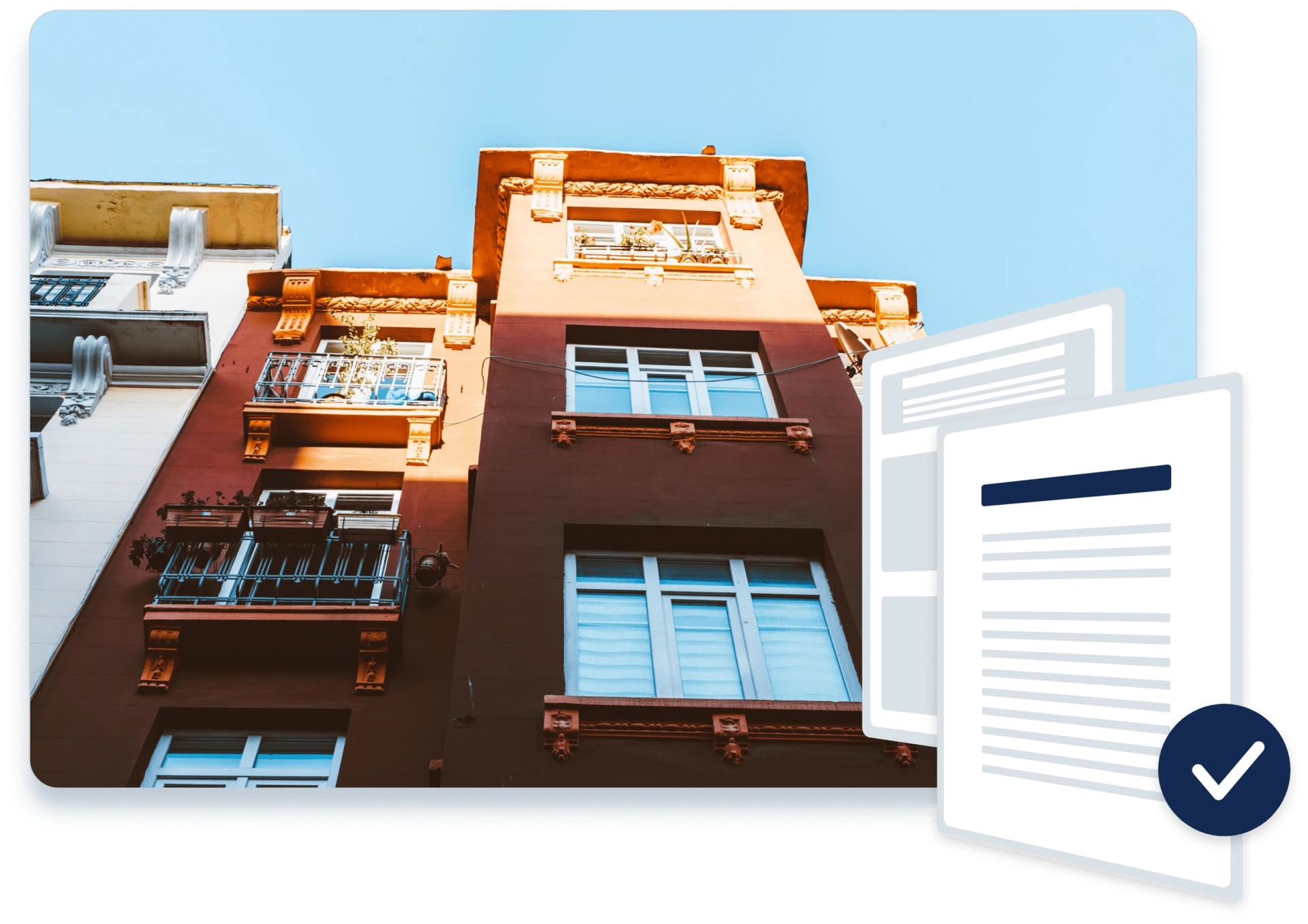 Brown Tenant building representing rent reporting and debt reporting to Alabama Credit Bureaus
